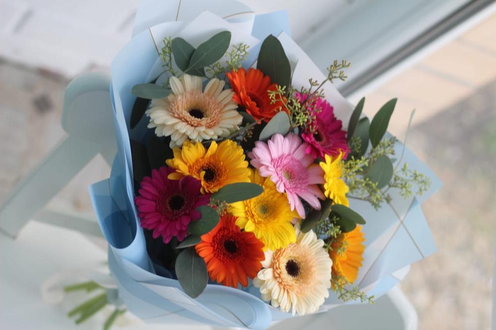 Букет цветов из: Герберы в Зеленогорске