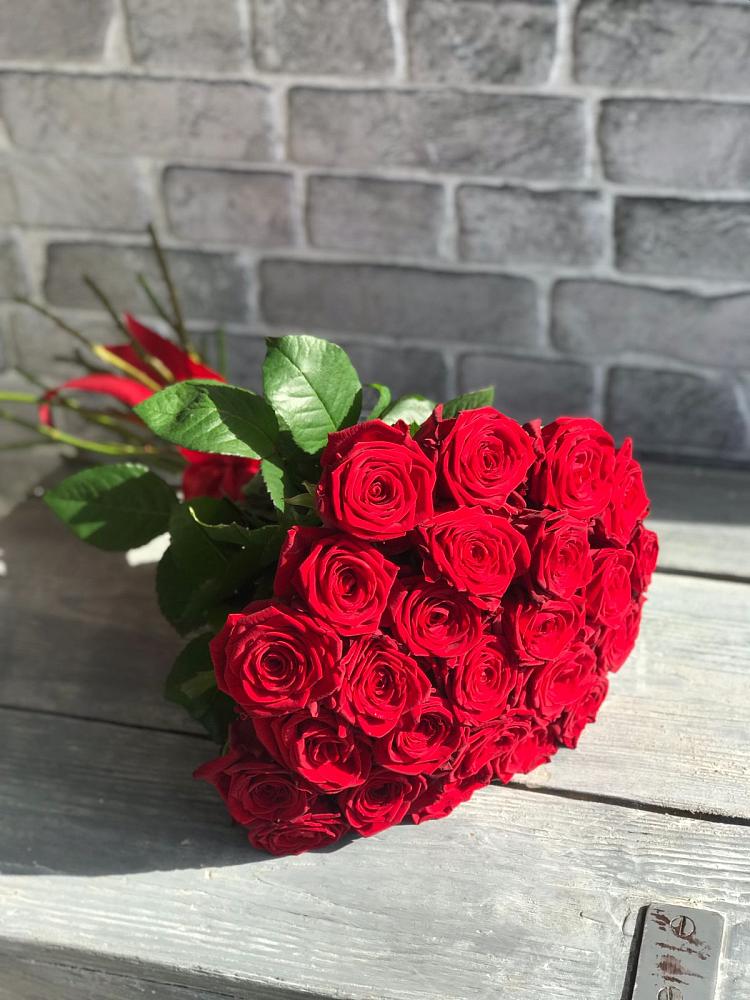 Букет Красные розы Фридом в Зеленогорске