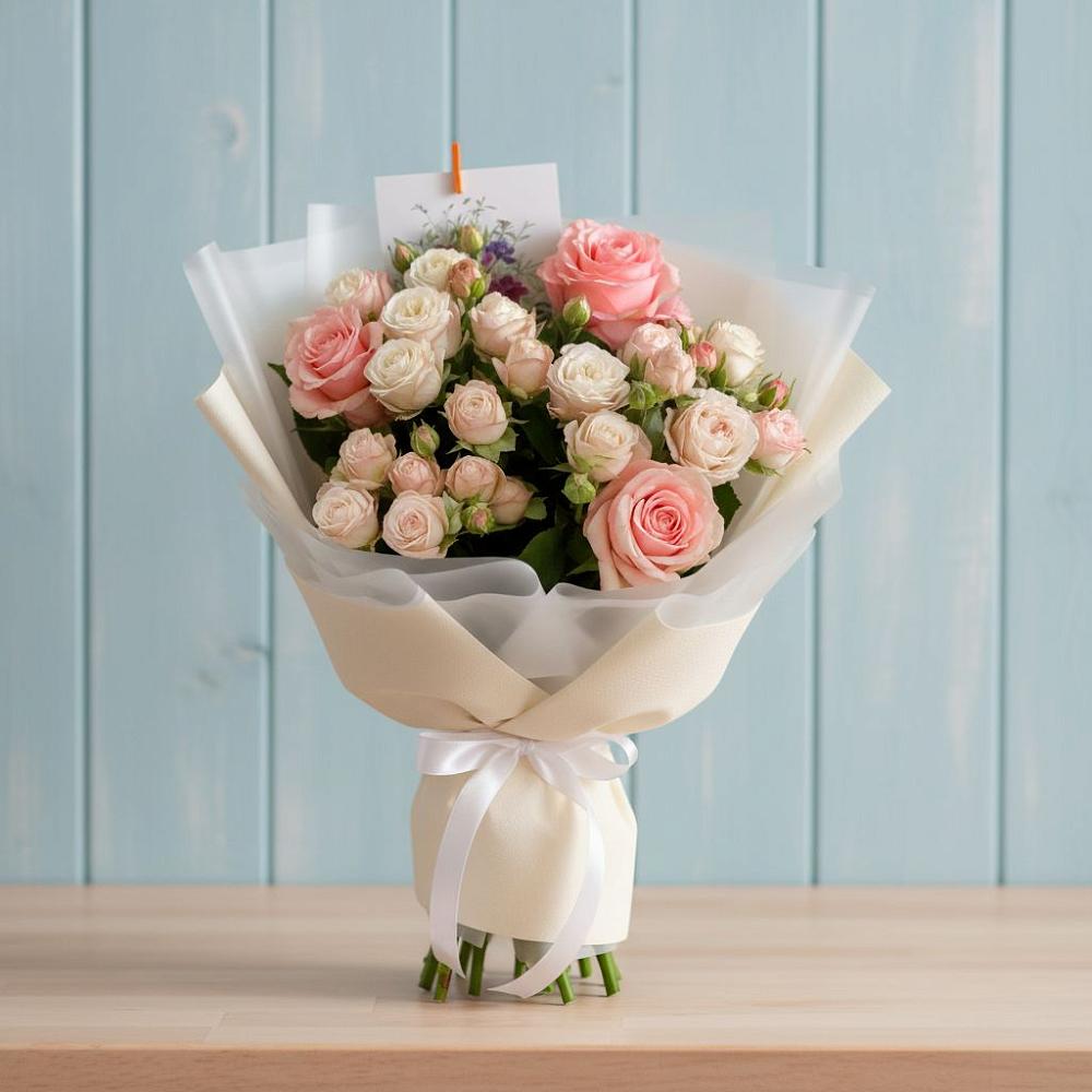 Букет цветов из: Розы в Зеленогорске