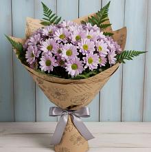 Букет цветов из:  Хризантемы в Зеленогорске