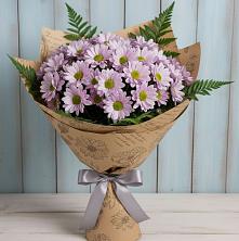 Букет цветов из:  Хризантемы в Зеленогорске