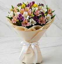 Букет цветов из:  Альстромерии #REPLACE_PRED# Зеленогорске