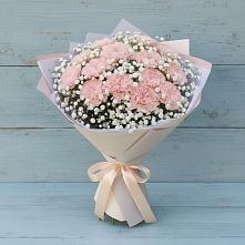Букет цветов из:  Гвоздики в Зеленогорске
