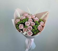 Букет цветов из:  Розы и Хризантемы в Зеленогорске