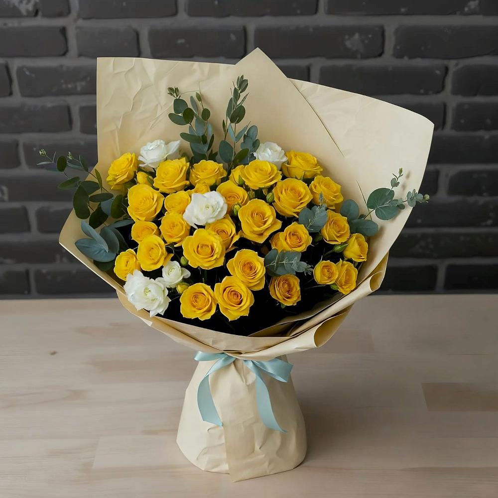 Букет цветов из: Розы в Зеленогорске