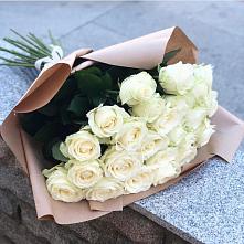 Букет Белые розы Анастасия #REPLACE_PRED# Зеленогорске
