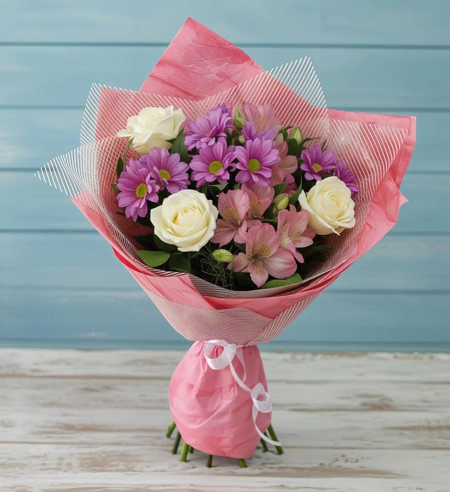 Букет цветов из: Герберы в Зеленогорске