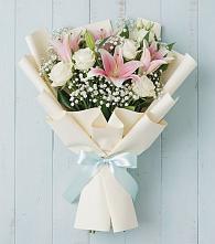 Букет цветов из:  Лилии в Зеленогорске