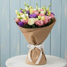 Букет цветов из:  Лизиантусы #REPLACE_PRED# Зеленогорске